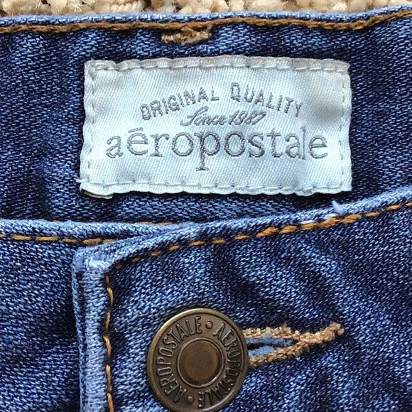 Aeropostale denim shorts Size 1/2 - Picture 3 of 6
